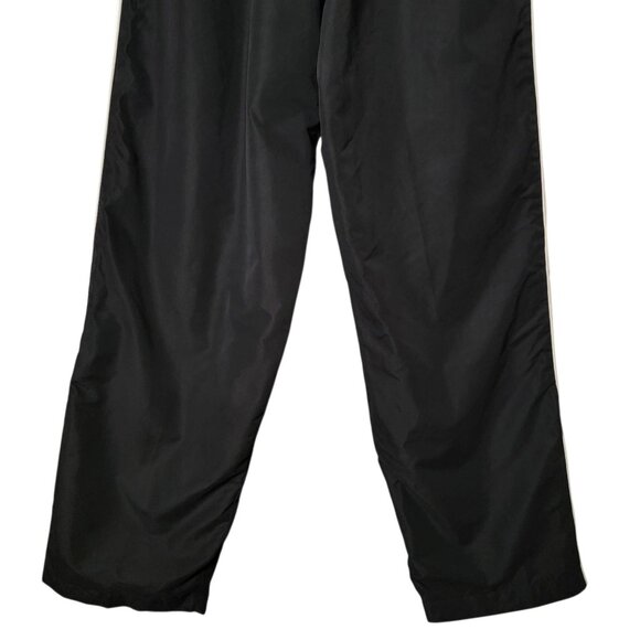 Wilson Mens Y2K Black Beige Colorblock Windbreaker Jacket Pant Track Suit Set M - Picture 12 of 16